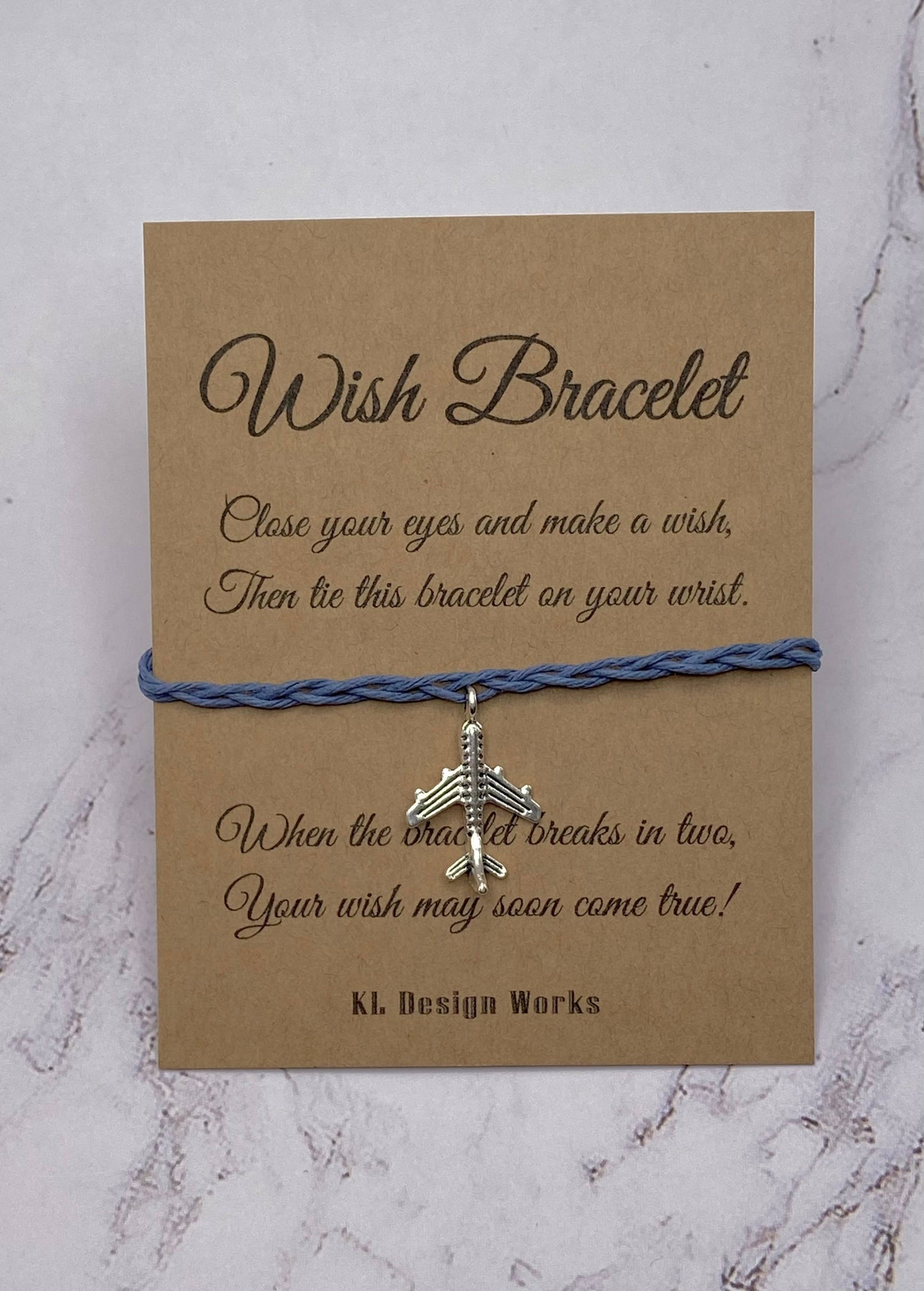 Wish Bracelet - Airplane