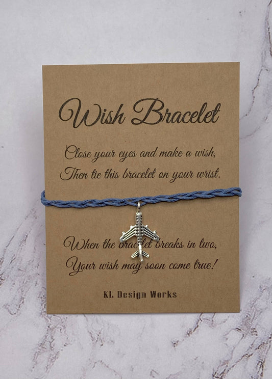 Wish Bracelet - Airplane