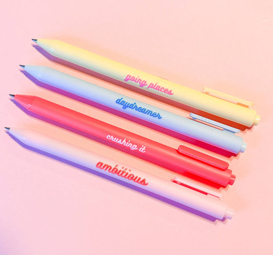 Dream Chaser Pens | Black Ballpoint Click Pen